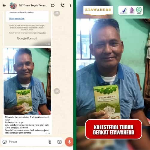 Testimoni Kolesterol 1