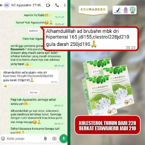 Testimoni Kolesterol 2